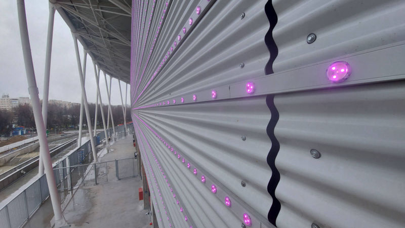 iluminat cladiri cu led