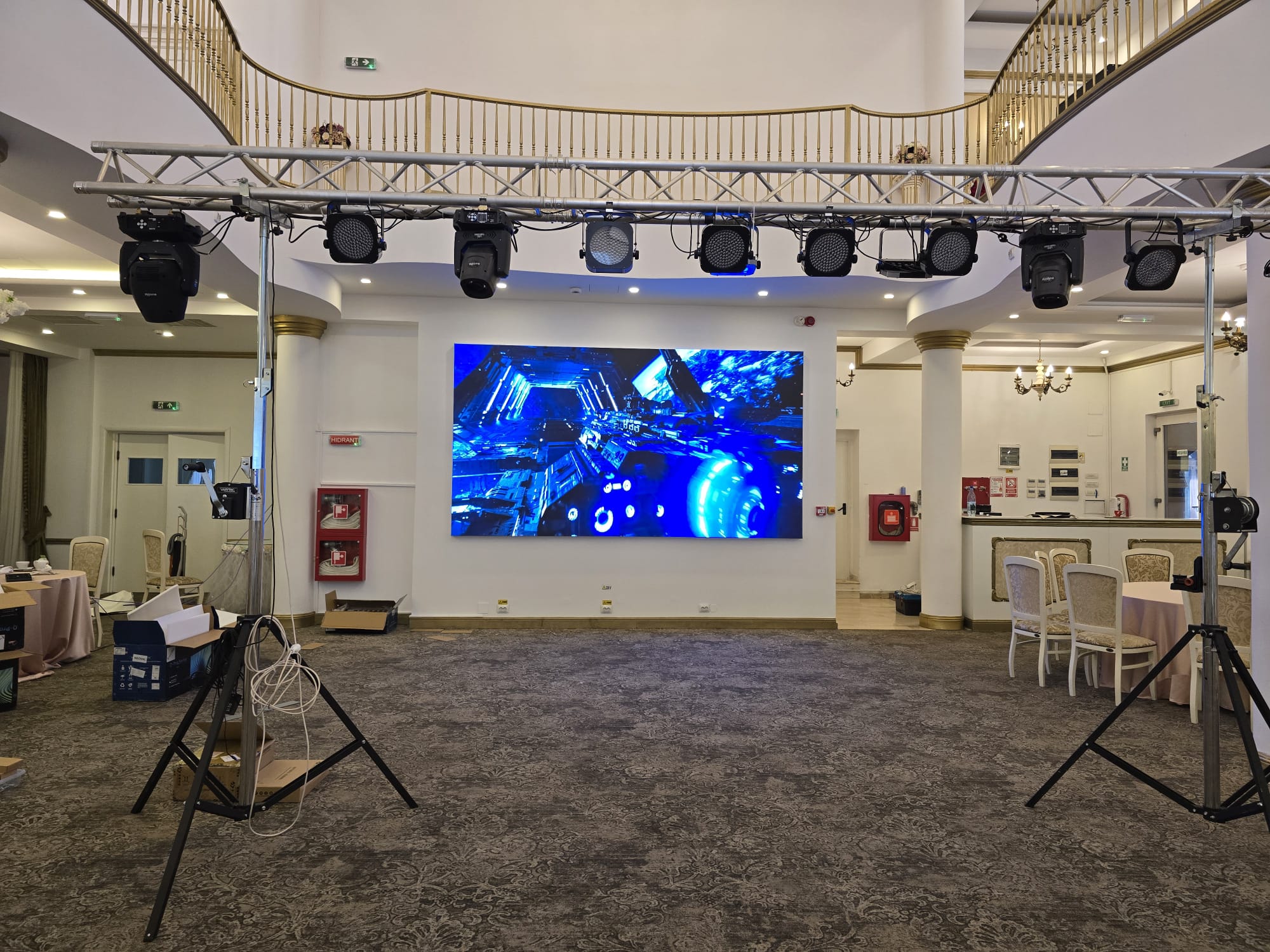 Ecran LED sala evenimente - EcraneLED.ro