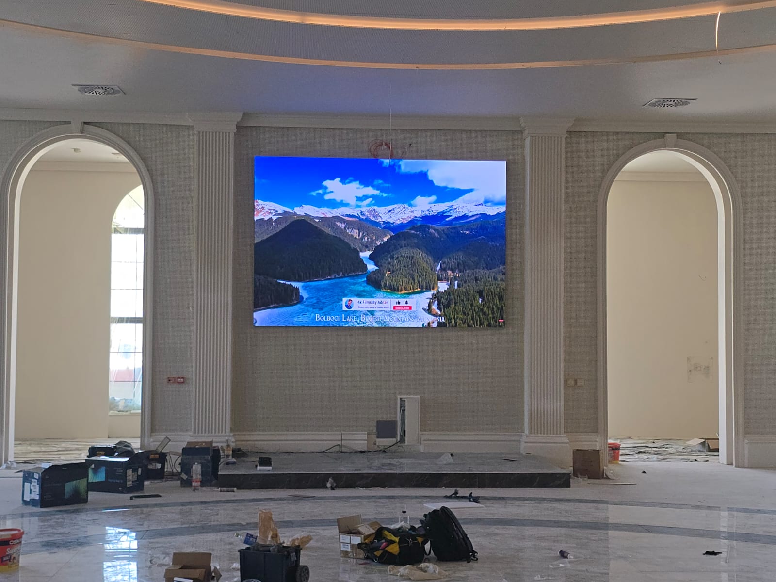 Ecran LED sala evenimente P2mm interior