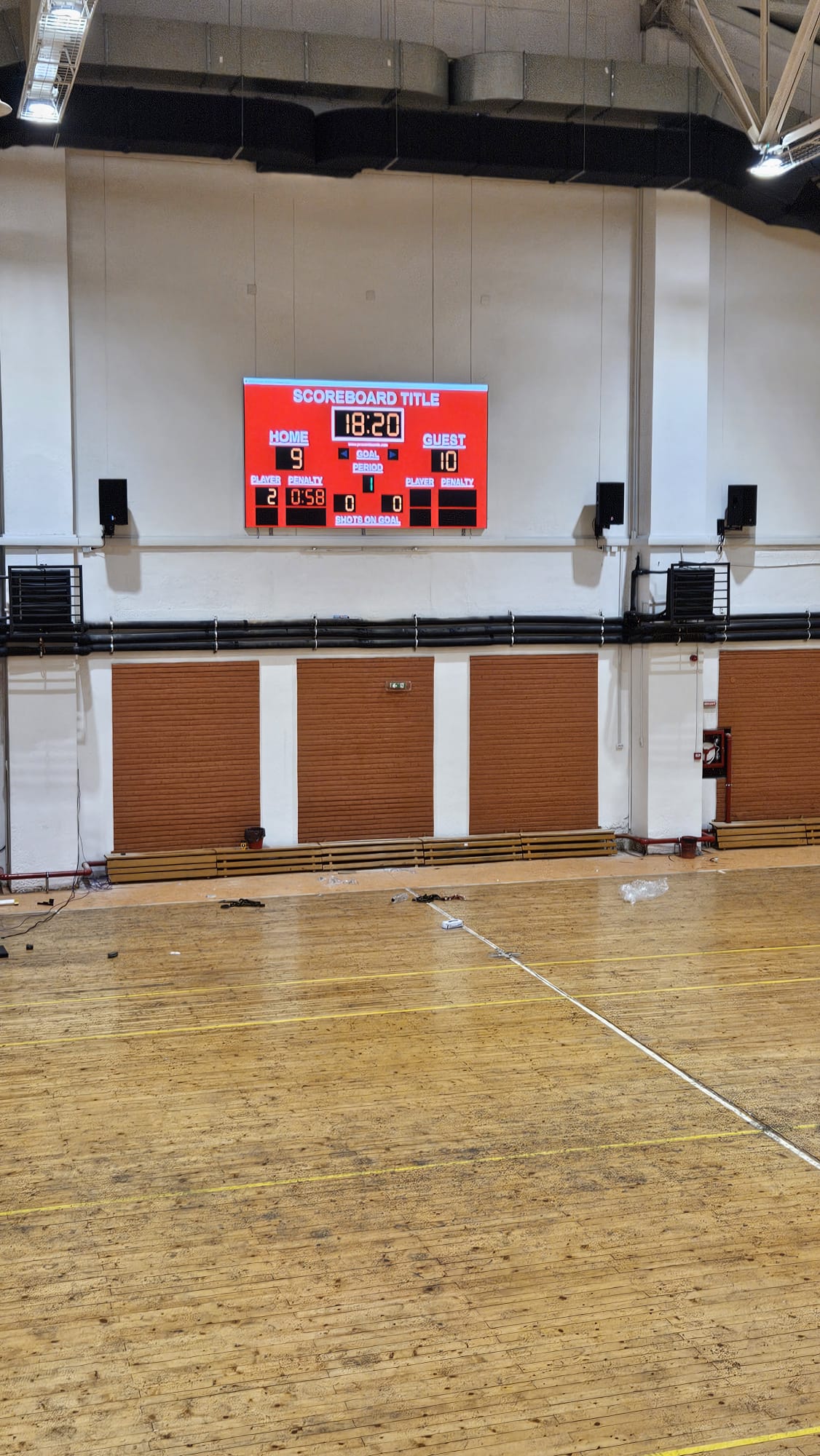 Tabela scor sala de sport